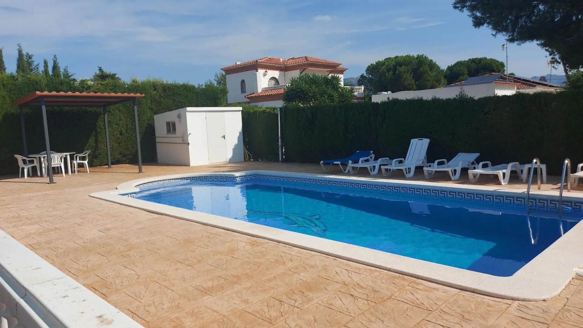 度假居 Amplio Chalet Con Gran Piscina Les Tres Cales